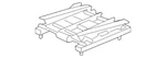 Gm Oem 03-25 Express 1500 Seats Tracks Driver Components-track 19127221. Fixed Price $1165.09.