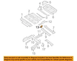 Chrysler Oem 01-18 Cv Rear Body Floor Rails-seat Belt Reinf 4716378AB. Fixed Price $27.86.