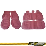 Seats Pu Leather Covers For 05-23 Toyota Tacoma Access&crew Cab Red. Fixed Price $84.85.