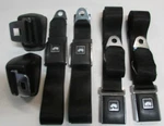 Black Belts For 1964-72 Chevelle Gm Body Front + (2) Rears. Fixed Price $585.00.
