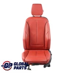 Bmw F32 Front Seat Left N/s Sport Heated Leather Dakota Korall Rot Accent Black. Fixed Price $717.20.