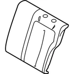 Genuine Bmw Cover Backrest Leather Left 52-20-7-348-857 New. Fixed Price $725.83.