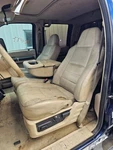 2008-2010 Ford F350 Super Duty 40/20/40 Front Leather Memory Power Tan Seats. Fixed Price $2399.99.