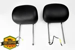 2005-2007 Mercedes C230 Front Seat Black Headrest W/ Crash Active System Set Oem. Fixed Price $110.49.