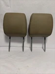 2010-2016 Land Rover LR4 Front Left & Right Leather Headrest Set (almond). Fixed Price $60.00.