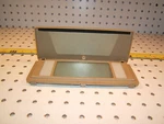 Mercedes W124,126,201,R107 Lighted Sun Visor Parchment Cream Mirror COVER,TY#2. Fixed Price $95.00.