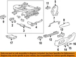 Gm Oem 18-16 Impala,xts Seats Tracks Components-cushion Frame 13506156. Fixed Price $571.78.
