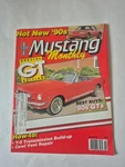 Vintage Mustang Monthly Magazine October 1989 Mach Shelby Gt 5.0 Boss. Fixed Price $14.95.