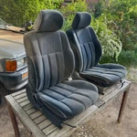 Toyota Corolla 84 85 86 87 AE82 Front Seats Blue Velour. Fixed Price $849.99.