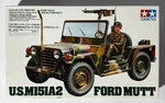Vintage Parts Sealed Tamiya #35123 1/35 Scale M151A2 -ton Ford Mutt From 1982. Fixed Price $22.95.