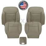 2014 - 2019 Chevy Suburban Tahoe Premier Ltz Tan Leather Replacement Seat Cover. Fixed Price $807.78.