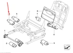 New Bmw 3 E46 Front Seat Actuator 52107112648 Oem. Fixed Price $388.30.