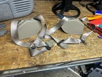 1995-1998 Chevy Silverado Suburban Tahoe Gmc Sierra Tan Bendix Seat Belts. Fixed Price $200.00.