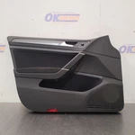 2021 Volkswagen Golf Gti Front Door Trim Panel Black Cloth Left Driver. Fixed Price $102.00.