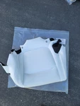 New Tesla Model Y 2ND Row 7S 40 White Trim Cover Cushion Uw 1506955-12-C#3. Fixed Price $180.00.