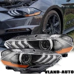Pair Of Headlights 2018-2023 Ford Mustang Led Drl Projector Headlamps Lh. Fixed Price $279.99.