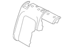 Genuine Volkswagen Seat Back Cover 5H0-885-806-AF-CIS. Fixed Price $426.14.