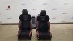 18 Subaru Wrx Sti Recaro Seat Interior Set Front And Rear Black Red Suede. Fixed Price $1338.75.
