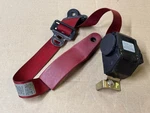 90-93 Ford Mustang Red Front Seat Passenger Shoulder Strap Belts Oem. Fixed Price $69.99.