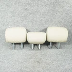 2012 - 2015 Honda Civic Rear 2ND Row Headrests Set Beige Cloth Oem. Fixed Price $109.94.