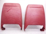 70-81 Camaro Firebird Front Bucket Seat Backing Trims Pair Red Gm 9695719. Fixed Price $74.99.