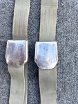 1956 Ford Crown Victoria, Fairlane, Green Seat Belts Fomoco Stamped Buckle. Fixed Price $295.00.
