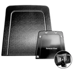 1968 1969 1970 Mustang Front Seat Back Panel Black Plastic W/clips New Dii. Fixed Price $124.95.