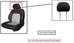 Right Blk Front Headrest Oem 2022 Dodge Charger 1XA08DX9AA. Fixed Price $75.00.