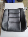 1989-1991 Mercedes W126 Right Front Seat Cover Black Leather 300SE 420SEL 560SEL. Fixed Price $180.00.