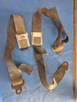 66 Datsun Roadster Spl 311 Seatbelts Lapbelts Oem!. Fixed Price $129.99.