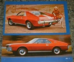 1968 Amc Amx Picture Feature Print Photo 70 390. Fixed Price $5.99.
