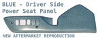 1990 - 1997 Mercury Cougar Lh Driver Side Power Seat Trim Panel Blue New. Fixed Price $44.95.