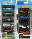 Hot Wheels Race Lamborghini Superleggera Trofeo 5-PACK Cars 2 Exotic Bugatti.. Fixed Price $57.19.