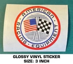 American Equipment Vinyl Decal Sticker Custom Wheels Drag Scca-racing. Fixed Price $5.86.