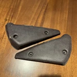 96-97 Honda Accord Right And Left Seat Belt Side Center Cover Burgundy Oem. Fixed Price $20.00.