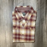 Royal Robbins Heavy Tech Regular Fit Flannel Long Sleeve Button Down - 2XL. Fixed Price $30.00.