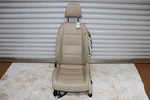 2006-2014 Vw Volkswagen Jetta Front Left Driver Side Seat Leather Tan Oem. Fixed Price $72.50.
