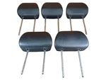 Rear Head Rests Black Leather 1J0885921AD 1J0881901BA 03-05 Vw Gti. Fixed Price $60.00.