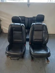 '05-'09 Ford Mustang Base Coupe Black Leather Electric Seat Set Oem. Fixed Price $995.00.