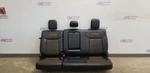 23 Ford F150 Tremor Rear Seat Assembly Black Leather Orange Crew Cab Heated. Fixed Price $1150.00.