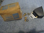 Nos 1967 Ford Mustang Blue Seat Belt Retractor And Cover Asby C7ZZ65611A72A1U. Fixed Price $199.99.