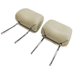2008-2015 Audi A6 S6 Q7 C6 (4L) Front Left & Right Seat Headrest Set (beige). Fixed Price $149.99.