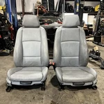 2008-2013 Bmw E82 1-SERIES Coupe Leather Front Sport Seat Pair Grey Oem. Fixed Price $175.20.