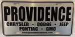 Providence Chrysler Dodge Jeep Ram Cdjr Dealer Booster License Plate Lancaster. Fixed Price $39.99.