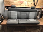04-08 Ford F150 F-150 Crew Cab Rear Seat Cushions Head Rests Cloth Gray. Fixed Price $187.50.