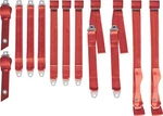 Pg Classic 3850-69BUK-528 Mopar 1968-69 A-body Seat Belt Set Bucket Red. Fixed Price $775.95.
