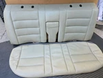 Rear Seat Leather Cushions Mercedes 1960-73 300 Sel Oem. Fixed Price $90.00.