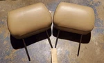 2007-2014 Chevy Gmc Truck Front Seat Tan Beige Leather Left Right Headrest Set. Fixed Price $74.95.