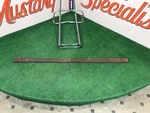 1971-73 Mustang Fastback Non Fold Down Rear Upper Seat Trim Molding Matching Pr.. Fixed Price $75.00.