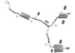Exhaust System Fits Buick Enclave 2009 2010 2011 2012 3.6L With Chrome Tip. Fixed Price $653.00.